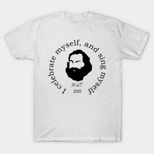 Walt Whitman Quote T-Shirt